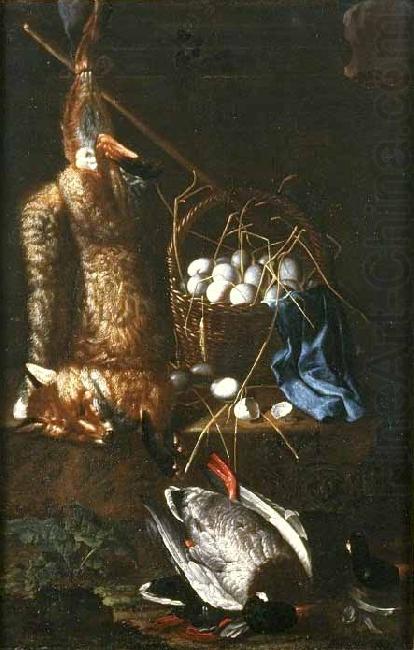 Still life with a dead fox and ducks, Hamilton Easter Field